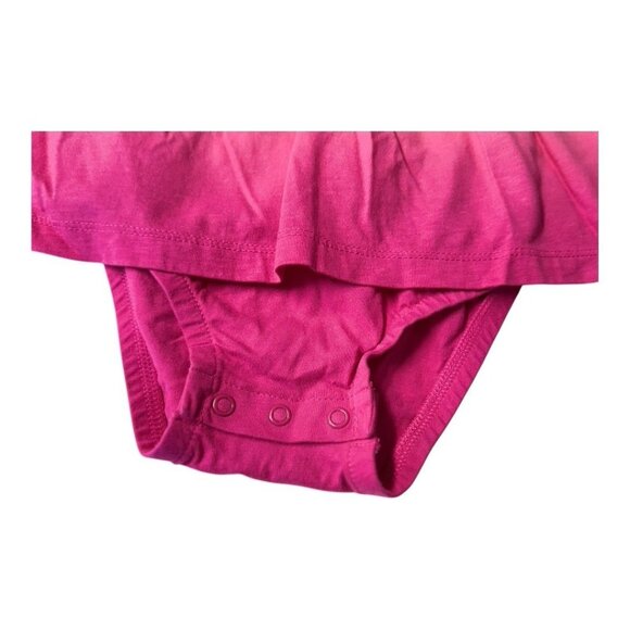 Carters Baby Girl Skirted Rompers Set of 2~Sz 18M~Yellow Floral/Pink Fade L15 02 - Picture 10 of 16